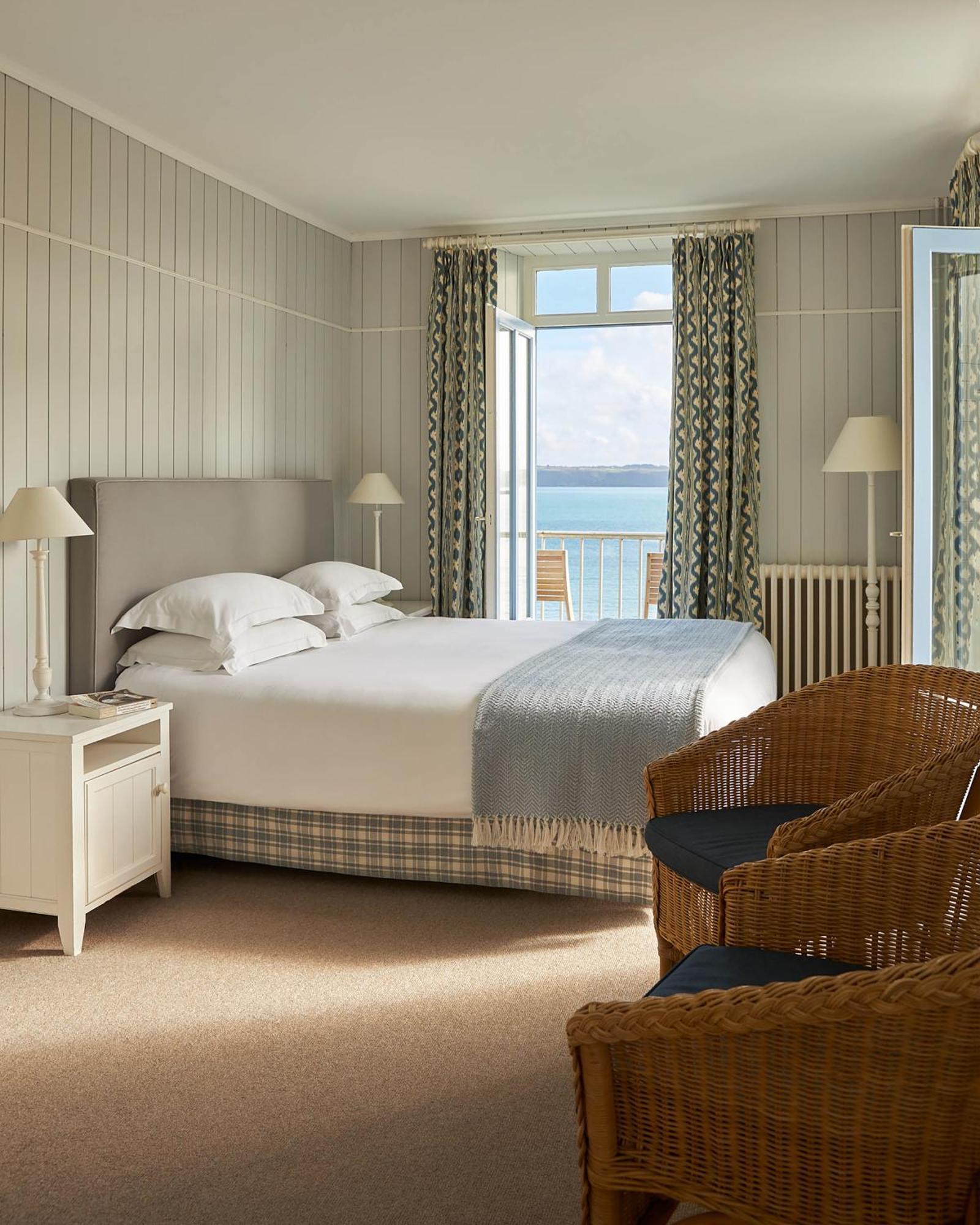 Le Grand Hotel Des Bains & Spa - Bretagne Locquirec Exteriör bild